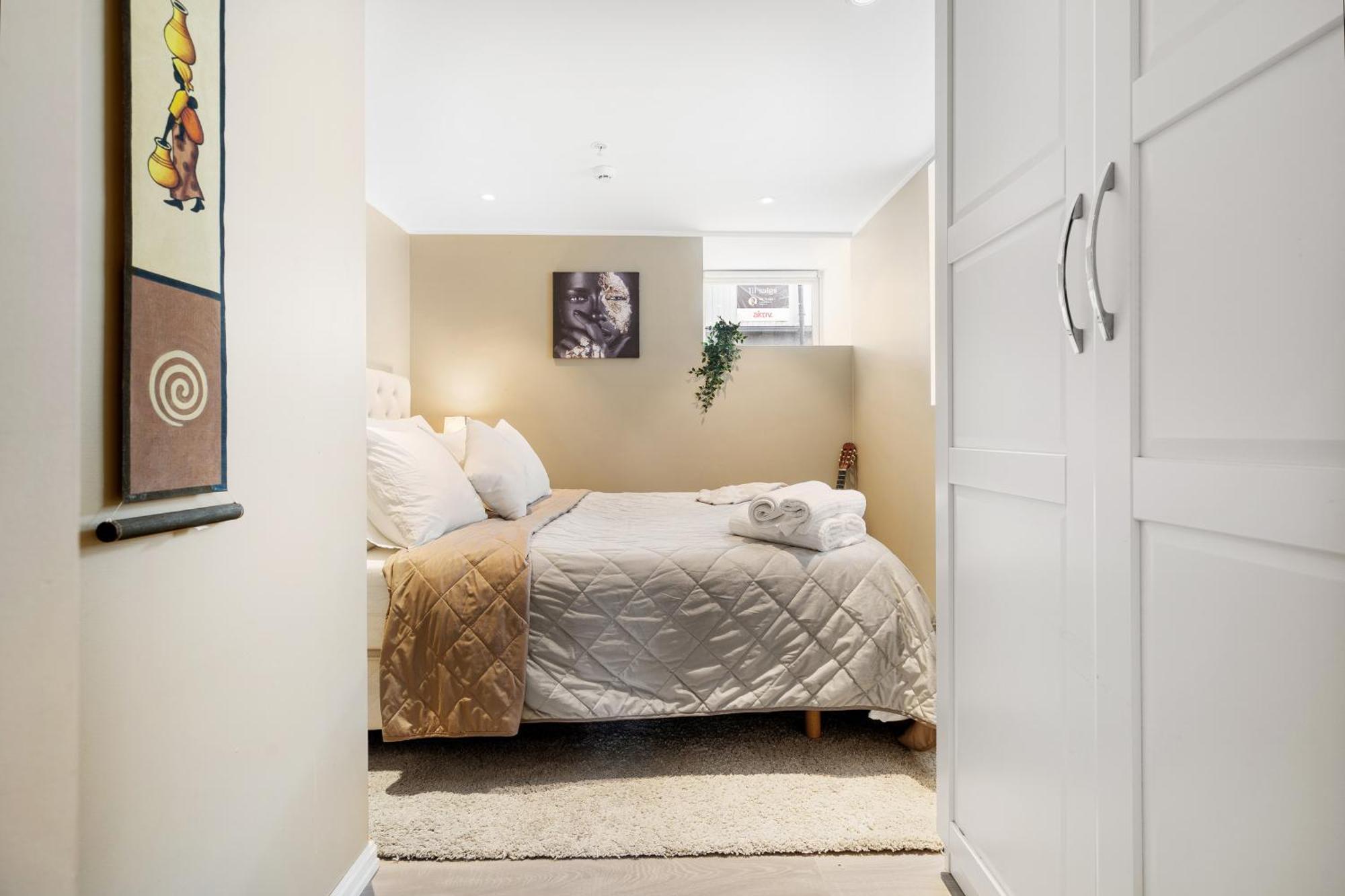 Solsiden Modern Stay: King Beds, Private Entry 트론헤임 외부 사진